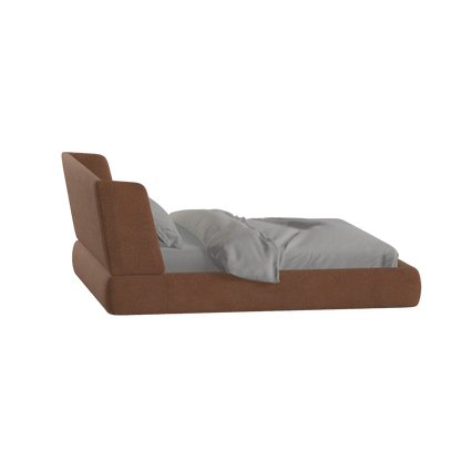 Valentina bed in Boucle Baloo Fabric