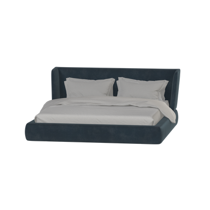 Valentina bed in Boucle Hevia Fabric