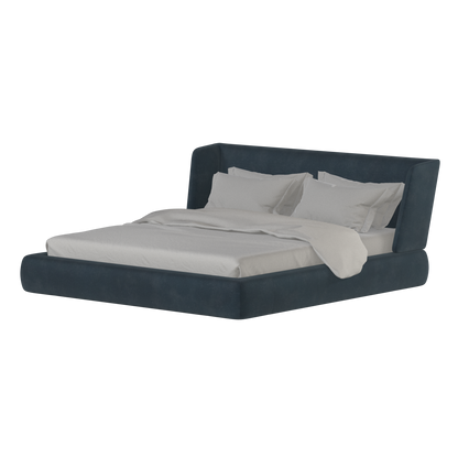 Valentina bed in Boucle Hevia Fabric