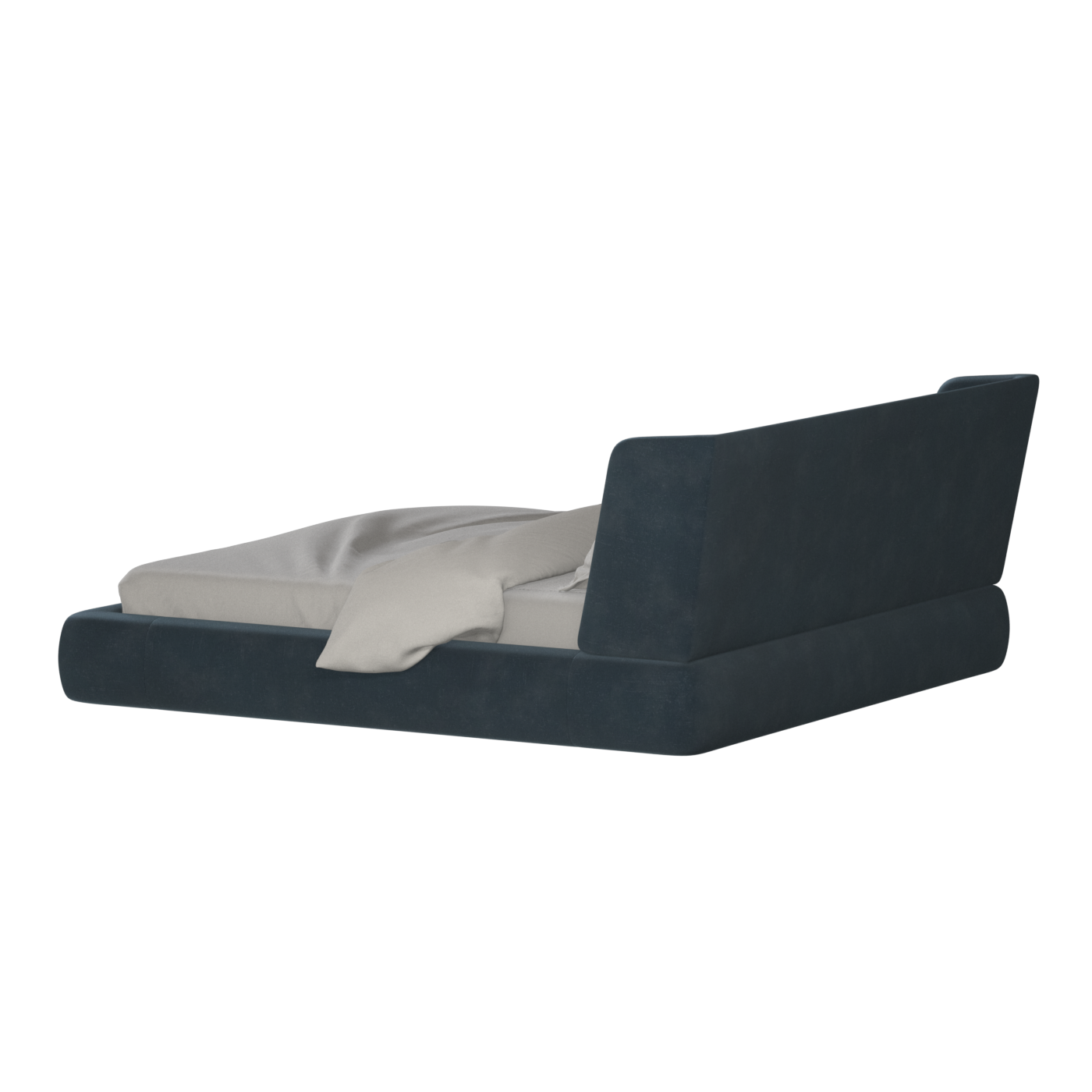 Valentina bed in Boucle Hevia Fabric