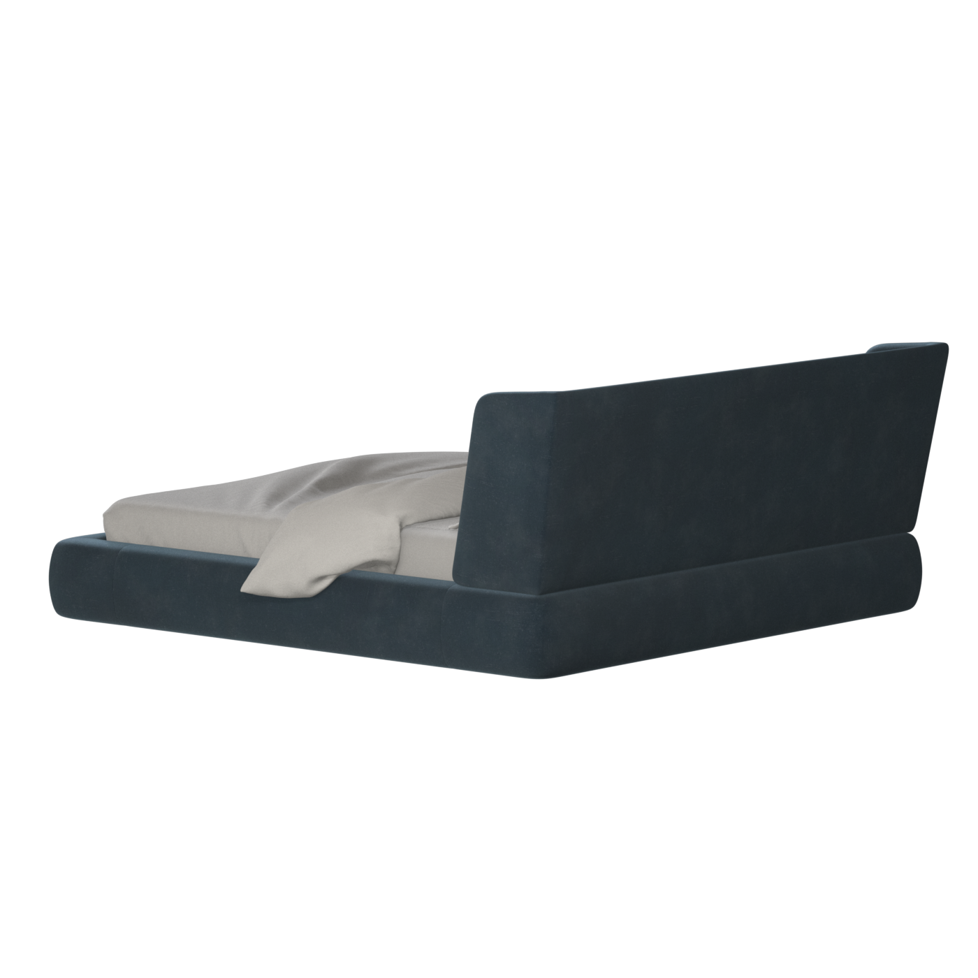 Valentina bed in Boucle Hevia Fabric