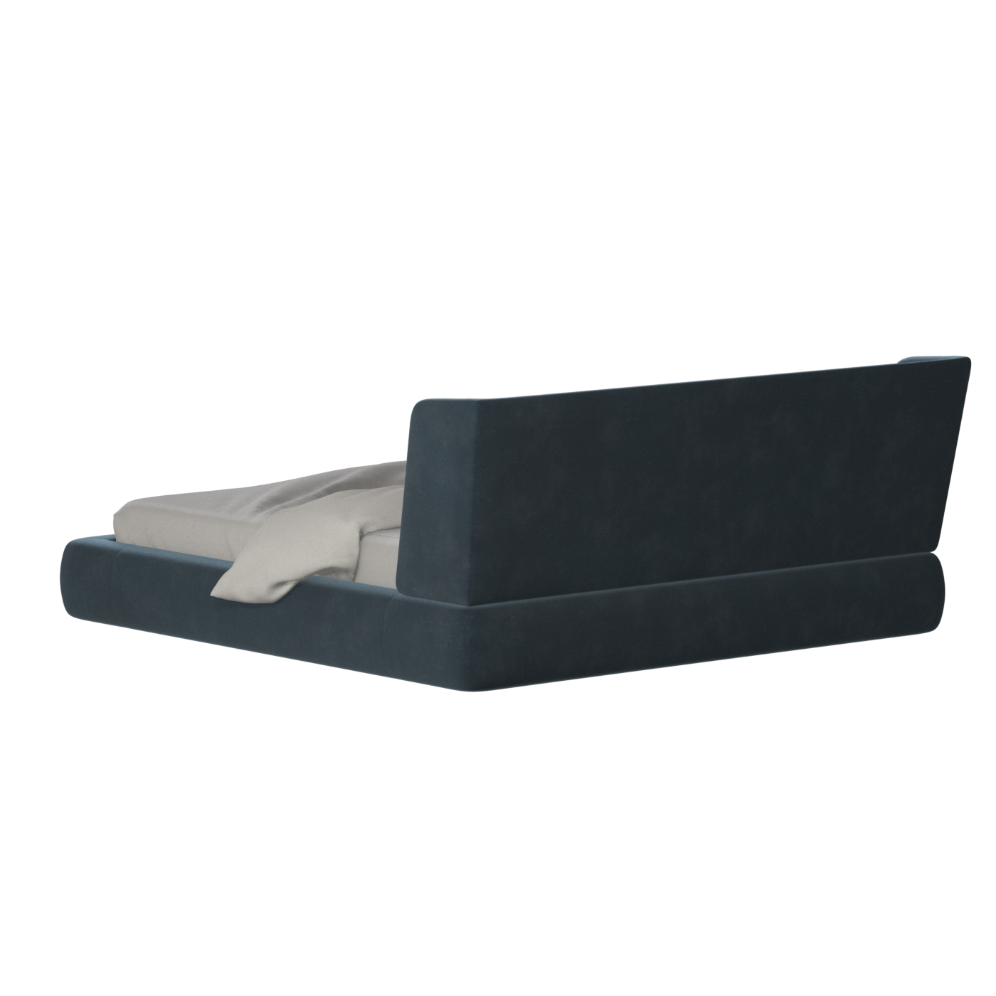 Valentina bed in Boucle Hevia Fabric