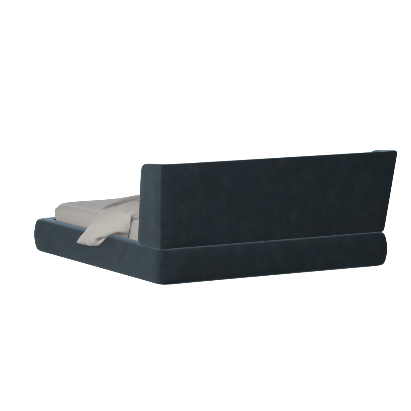 Valentina bed in Boucle Hevia Fabric