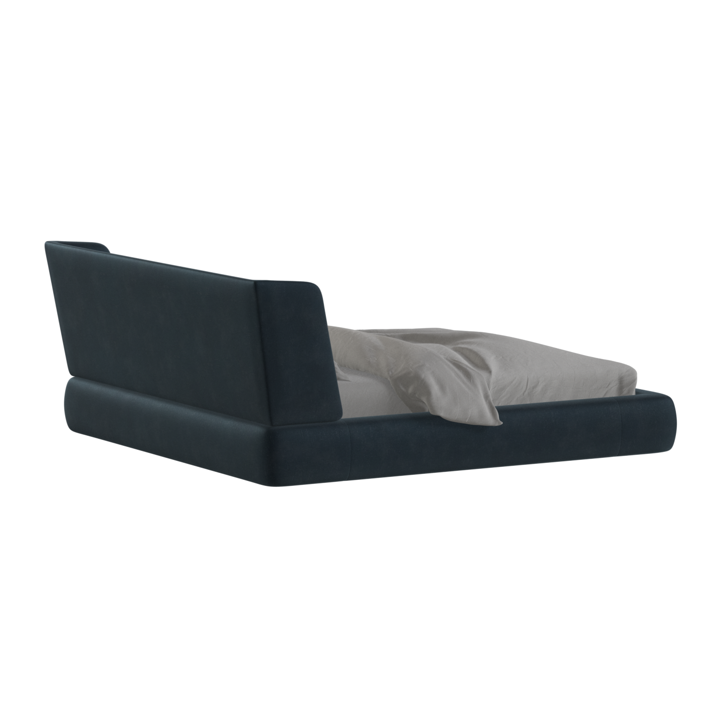 Valentina bed in Boucle Hevia Fabric