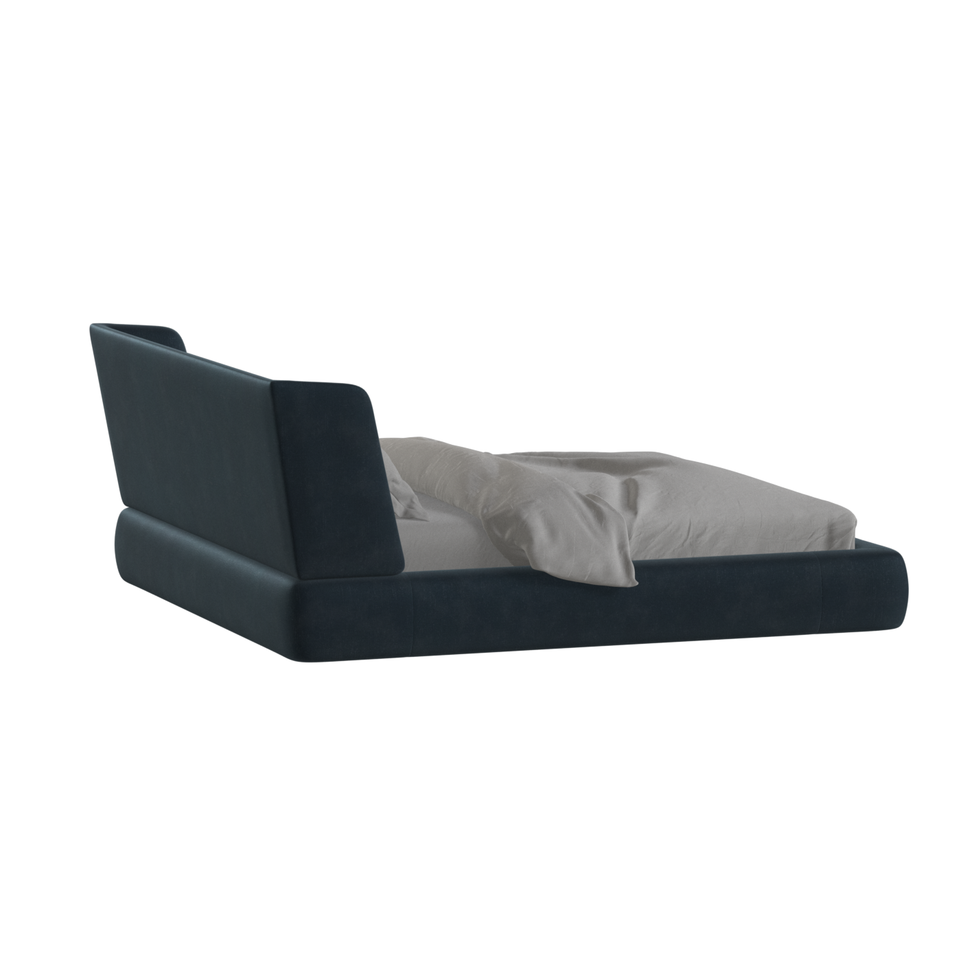 Valentina bed in Boucle Hevia Fabric