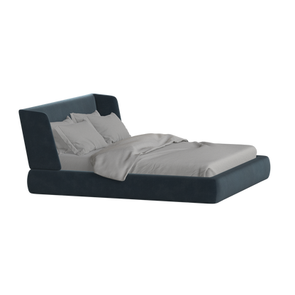 Valentina bed in Boucle Hevia Fabric