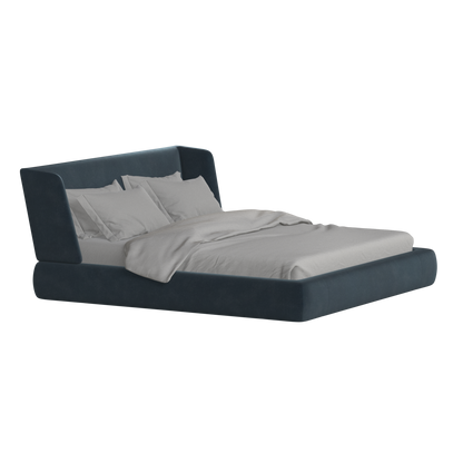 Valentina bed in Boucle Hevia Fabric