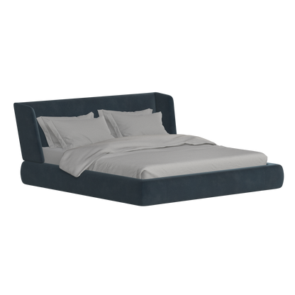 Valentina bed in Boucle Hevia Fabric