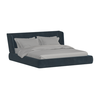Valentina bed in Boucle Hevia Fabric