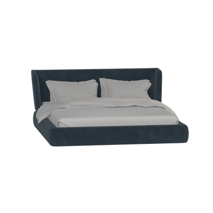 Valentina bed in Boucle Hevia Fabric