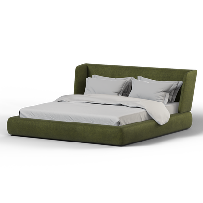 Valentina bed in Boucle Hevia Fabric