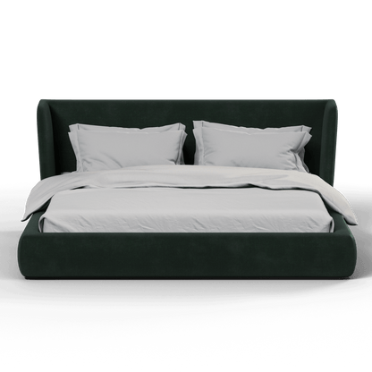 Valentina bed in Boucle Hevia Fabric