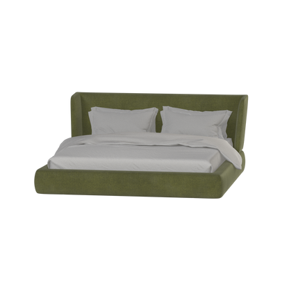 Valentina bed in Boucle Hevia Fabric