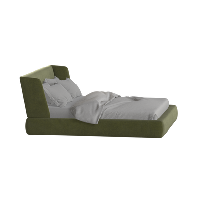 Valentina bed in Boucle Hevia Fabric